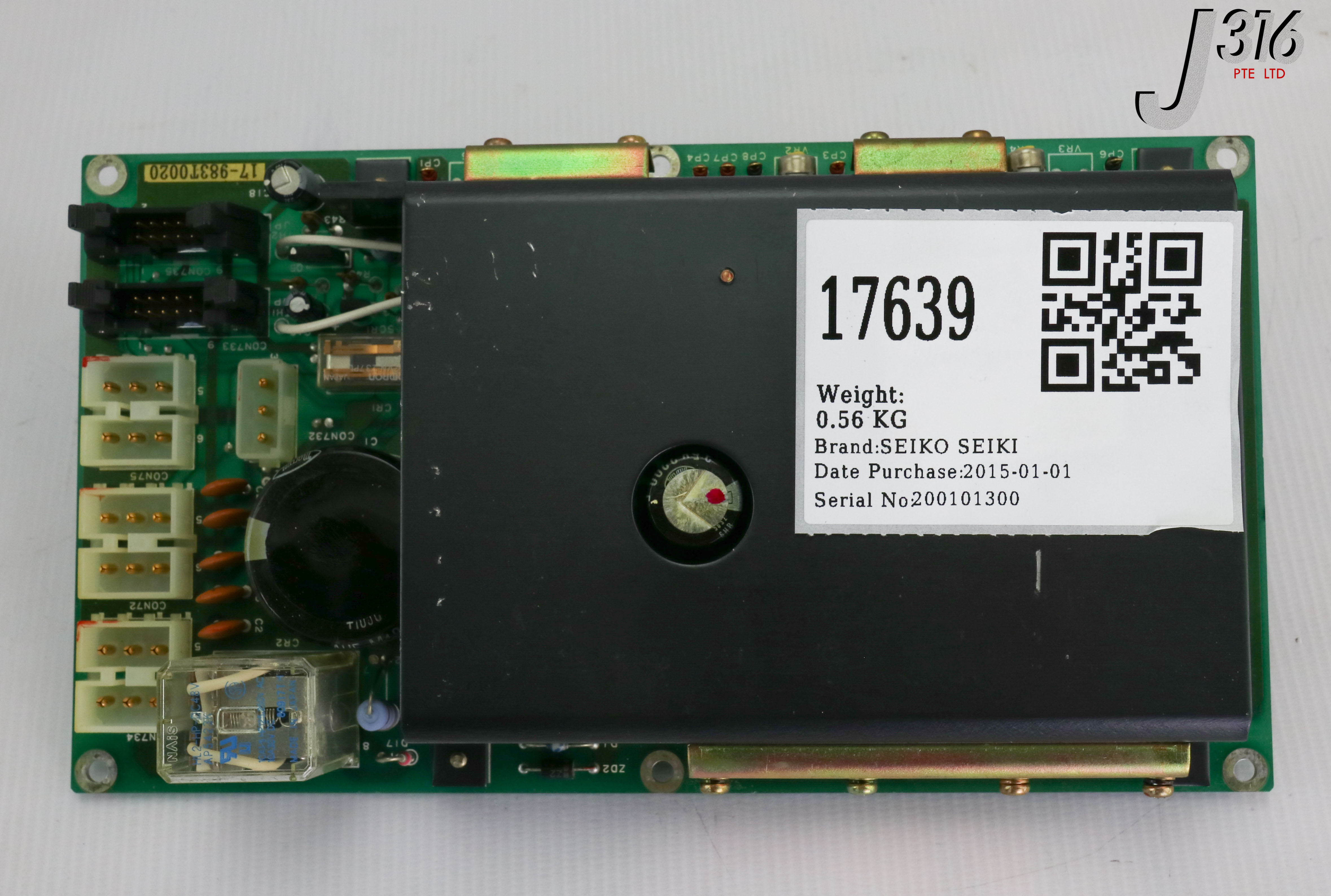 17639 SEIKO SEIKI PCB, SR2 POWER SUPPLY BOARD, 17-983T0020